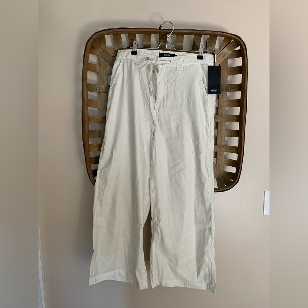 Brand New Hudson Wide Leg Drawstring Cropped Trouser Pants